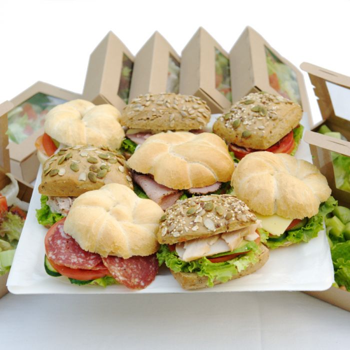 Sandwich & Salad Basic Set for 8 Bakerhaus Food and Beverage