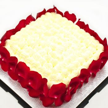 Baileys Rose Cake 10 Inch