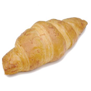 Butter Croissant with Ham and Cheese Filling