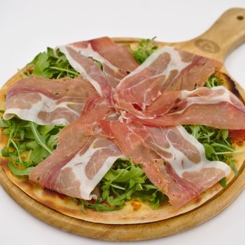 Prosciutto Arugula Pizza