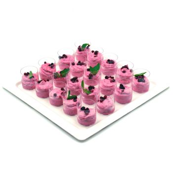 Berry Mousse Cup Platter