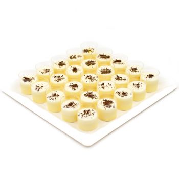 Lemon Orange Pudding Platter